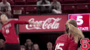 nc state volleyball GIF by NC State Athletics