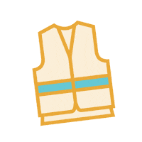 Levelcrossings construction safety trade tradie Sticker