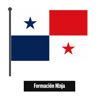 Panama Flag Sticker by Formación Ninja