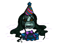 Party Halloween Sticker