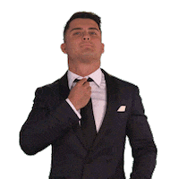 Suit And Tie Reaction Sticker by Married At First Sight