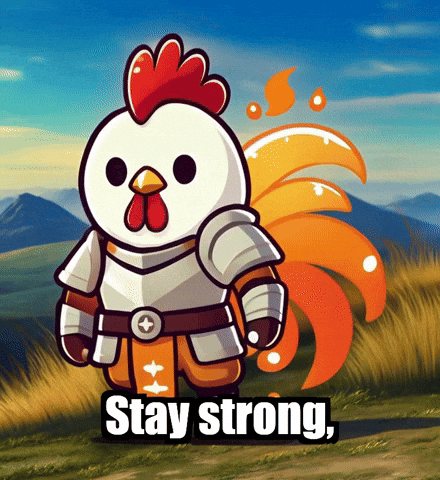 Determination Stay Strong GIF by Zorooster