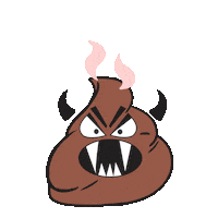 Poo Sticker by HUNKØN