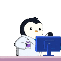 Penguin Doctor Sticker by Pudgy Penguins