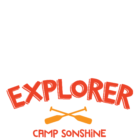CampSonshine giphyupload camp explorer sonshine Sticker