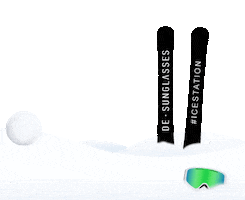 winter mask Sticker by de-sunglasses
