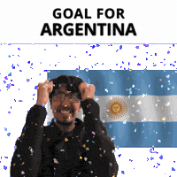 Argentina Goal Sticker