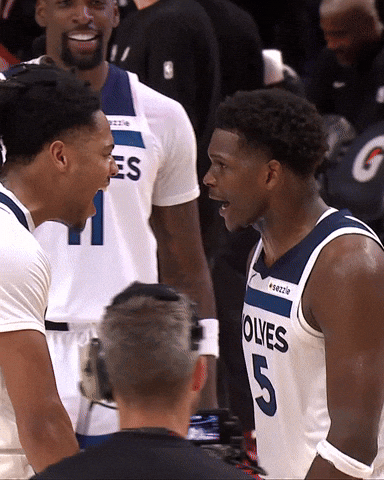 Nba Hype GIF by Minnesota Timberwolves