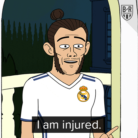 I Am Injured Real Madrid GIF by Bleacher Report