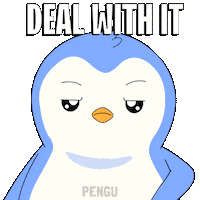 Fight Yolo Sticker by Pudgy Penguins