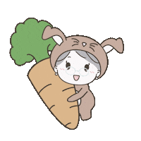 Chinese New Year Bunny Sticker by Ohhgranny
