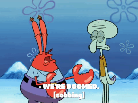 season 8 frozen face-off GIF by SpongeBob SquarePants