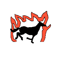 Horse Flamas Sticker by jsot