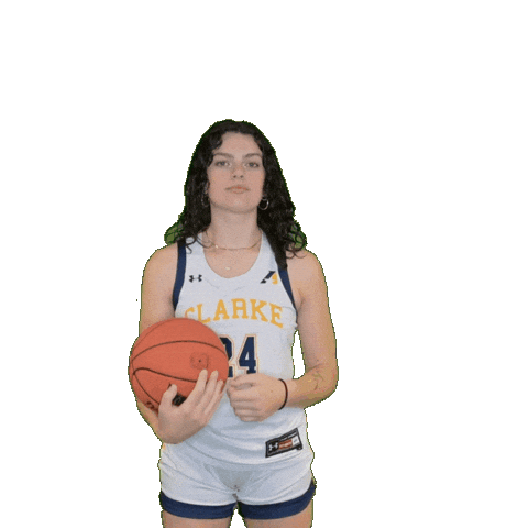 Clarke Athletics Sticker by Clarke University