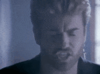 georgemichael george michael one more try GIF