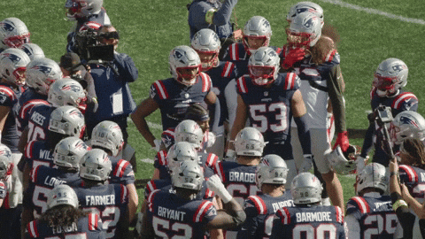 Stefon Diggs Football GIF by New England Patriots