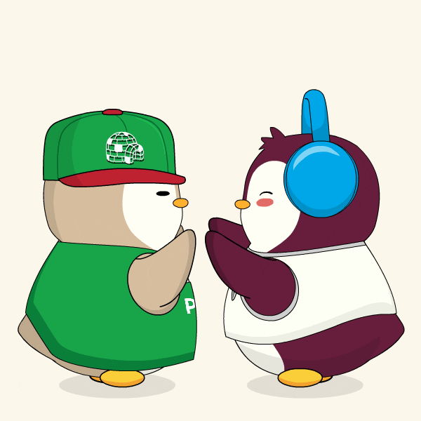 Lets Go Good Job GIF by Pudgy Penguins