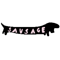 Sausage Dog Sticker