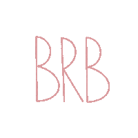 Brb Berightback Sticker