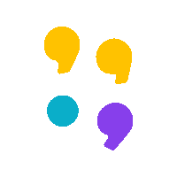 Voicebooking podcast quotation voiceover comma Sticker