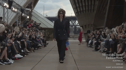 mbfwa 2017 dion lee GIF by Mercedes-Benz Fashion Week Australia