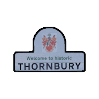 papilioatheritage thornbury papilio at heritage town sign thornbury bs35 Sticker
