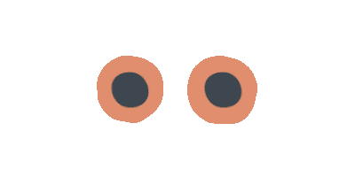 Face Eyes Sticker