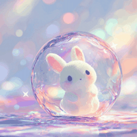 Bunny Rabbit GIF by tururi