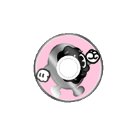 Spin Disc Sticker by Iain Mannix