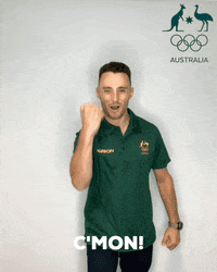Come On Yes GIF by AUSOlympicTeam