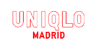Uniqloes spain madrid goya uniqlo Sticker