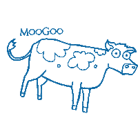 Skincare Cow Sticker by Design