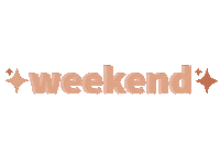 Weekend Vibes Sticker