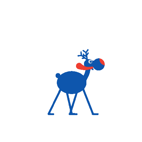 Christmas Santa Sticker by Echo & Flut