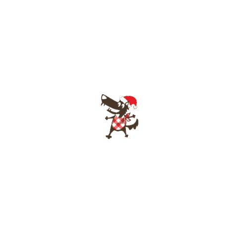 Happy New Year Christmas Sticker by The Big Bad Wolf Souvlaki & Burger Bar