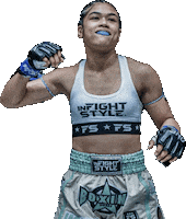 Martial Arts Fighter Sticker