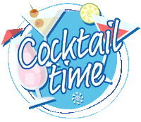 Cocktail Time Party Sticker by Celestyal Cruises