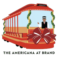 Waving Los Angeles Sticker by Caruso Social