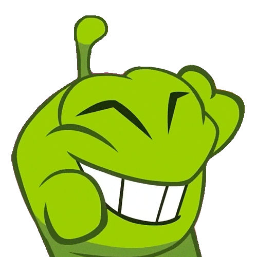 Teeth Smile Sticker by Om Nom