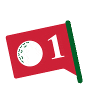 Masters Tournament Golf Sticker