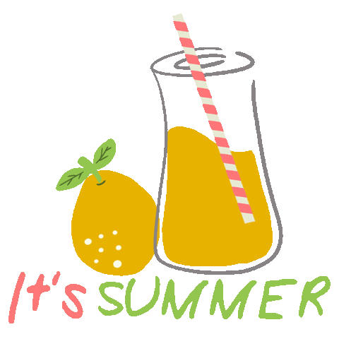 summer lemon Sticker by Dita W. Yolashasanti