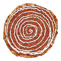 Tony Soprano Pizza Sticker by foodbabyny