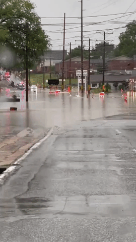 St Louis Struck by Record Rain and Flooding