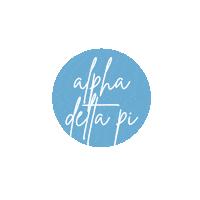 Panhellenic Alpha Delta Pi Sticker