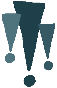 Exclamation Mark Yes Sticker by Studio Above