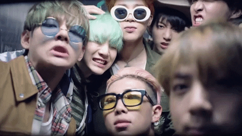 Run GIF by BTS