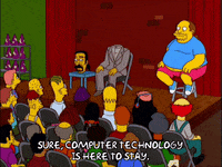 happy homer simpson GIF
