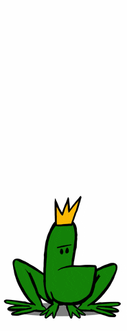 Quillustration animal jump king jumping GIF