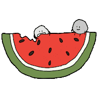 Summer Couple Sticker