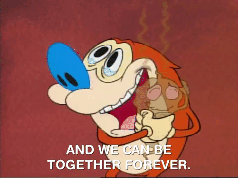 ren and stimpy nicksplat GIF